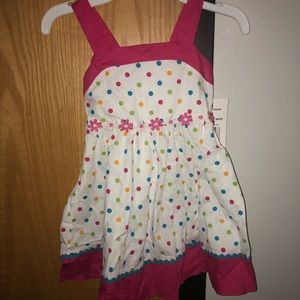 Rare Editions Girls Floral Dress-Size 4T